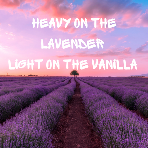 Lavender Vanilla Soy Wax Candle