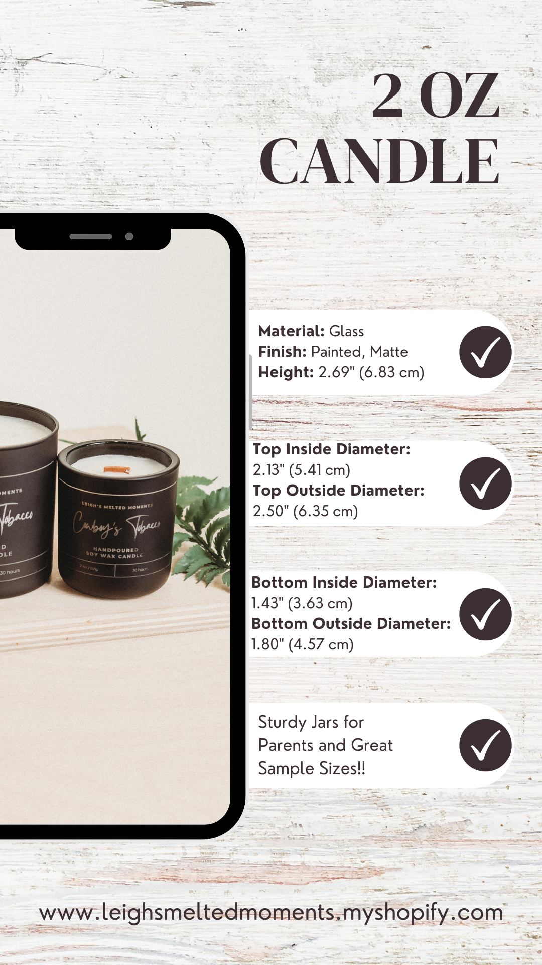 Winter Forest Soy Wax Candle